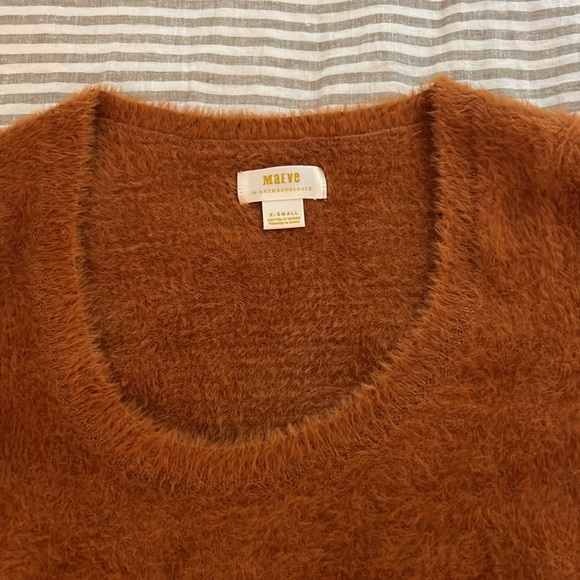 Maeve fuzzy sweater top - Picture 2 of 4